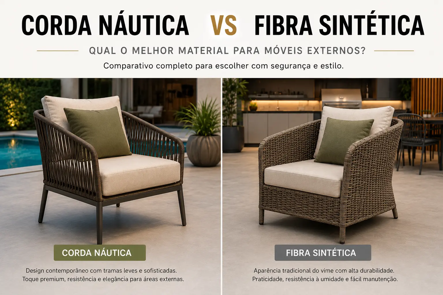 Corda Náutica vs Fibra Sintética: Qual Material é Melhor?