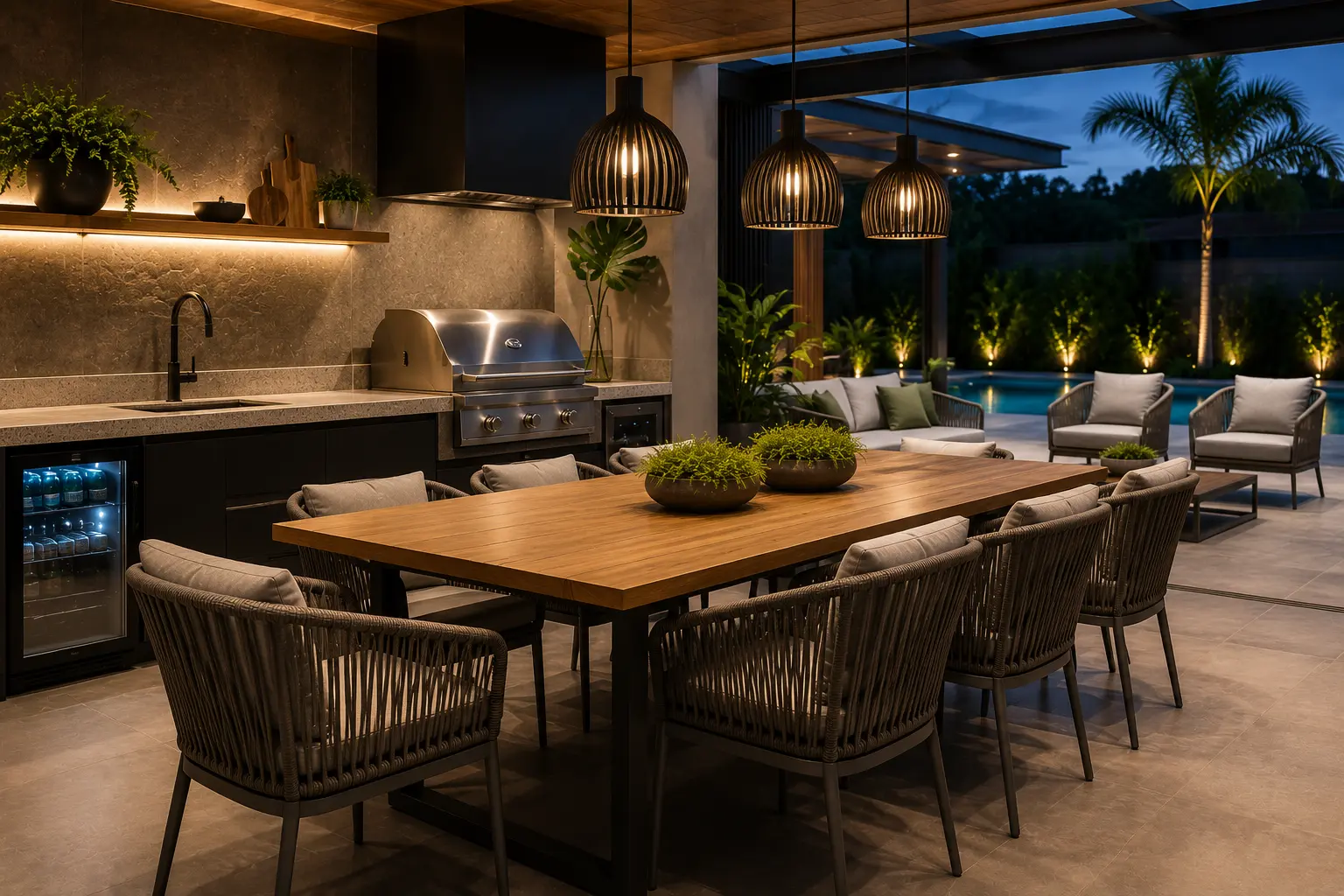 Espaços Gourmet de Luxo: Tendências para Áreas Externas