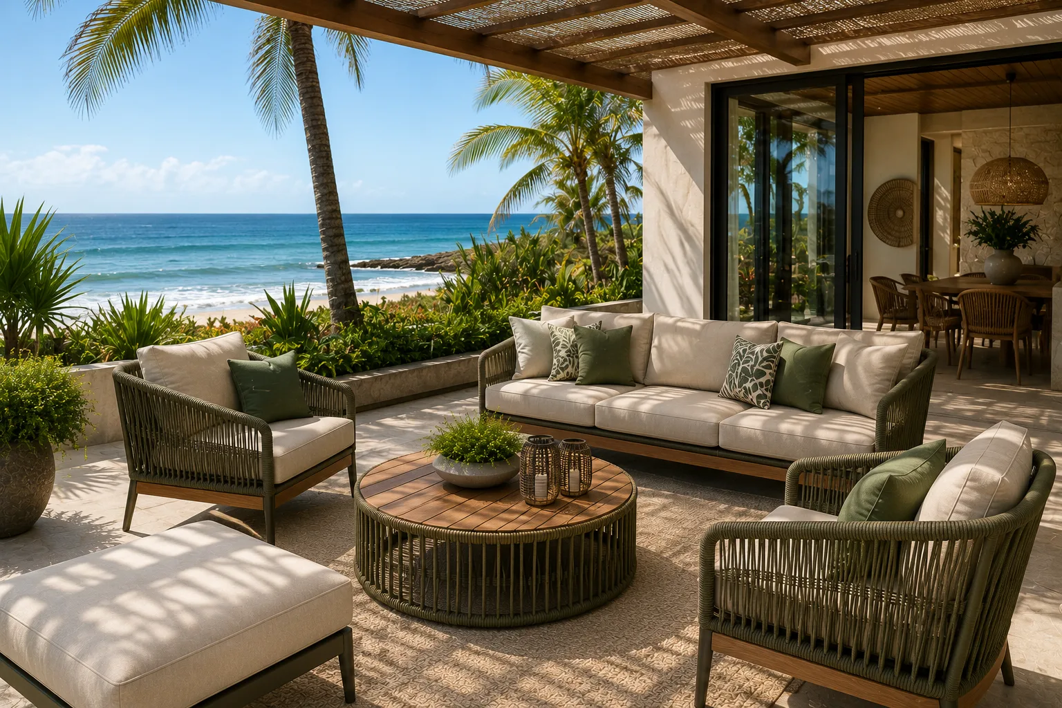 Móveis Ideais para Casas de Praia: Como Escolher os Melhores