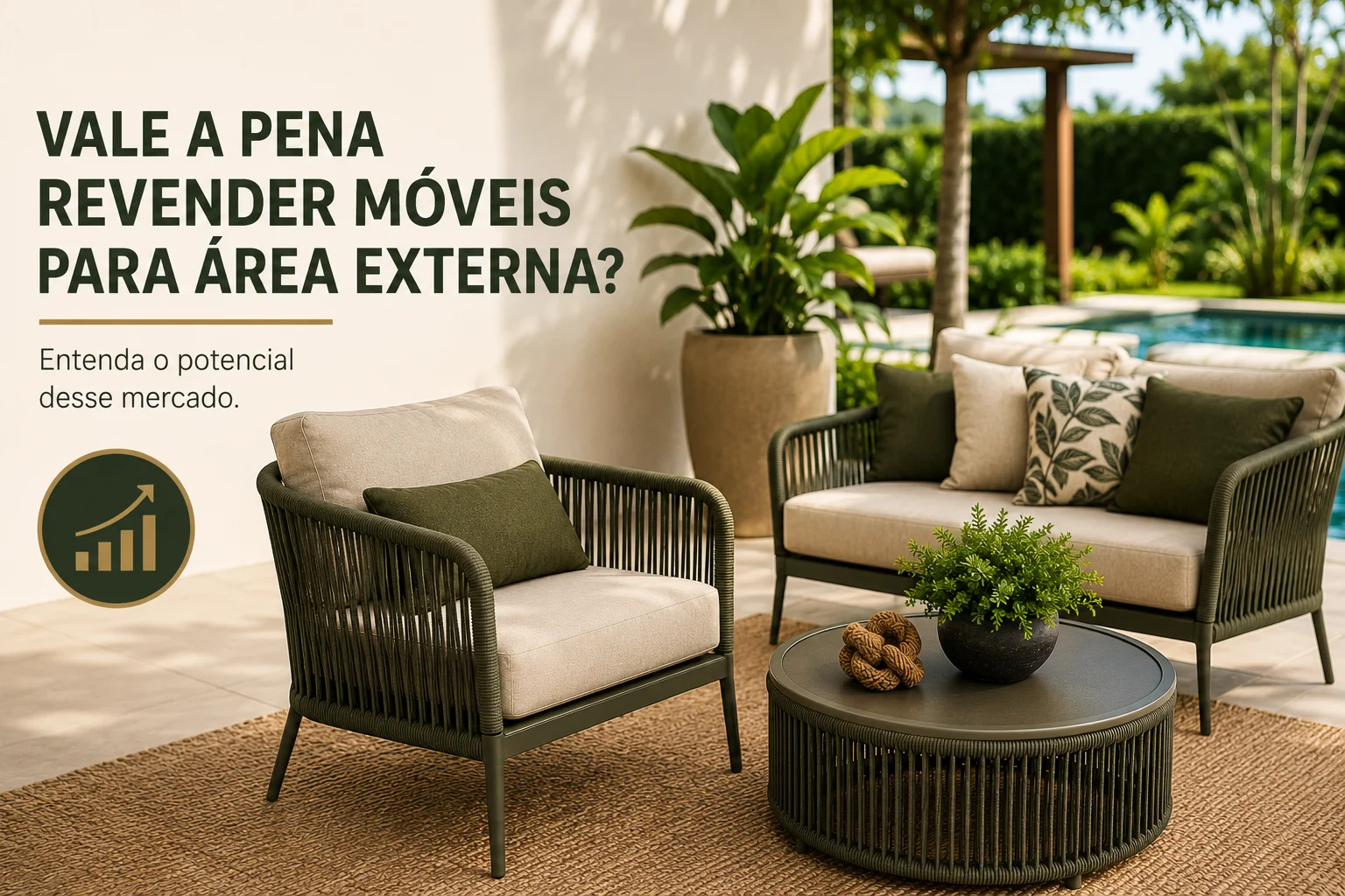 Vale a Pena Revender Móveis para Área Externa? Entenda o Potencial desse Mercado